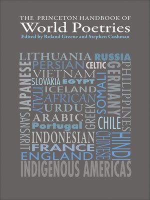 cover image of The Princeton Handbook of World Poetries